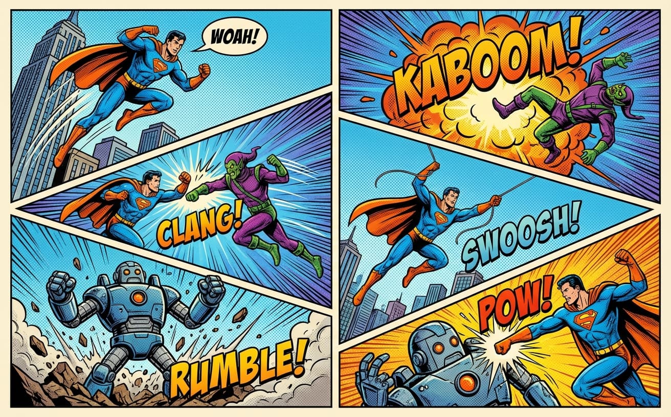 Quick Comic - AI comic panel created with iCartoon