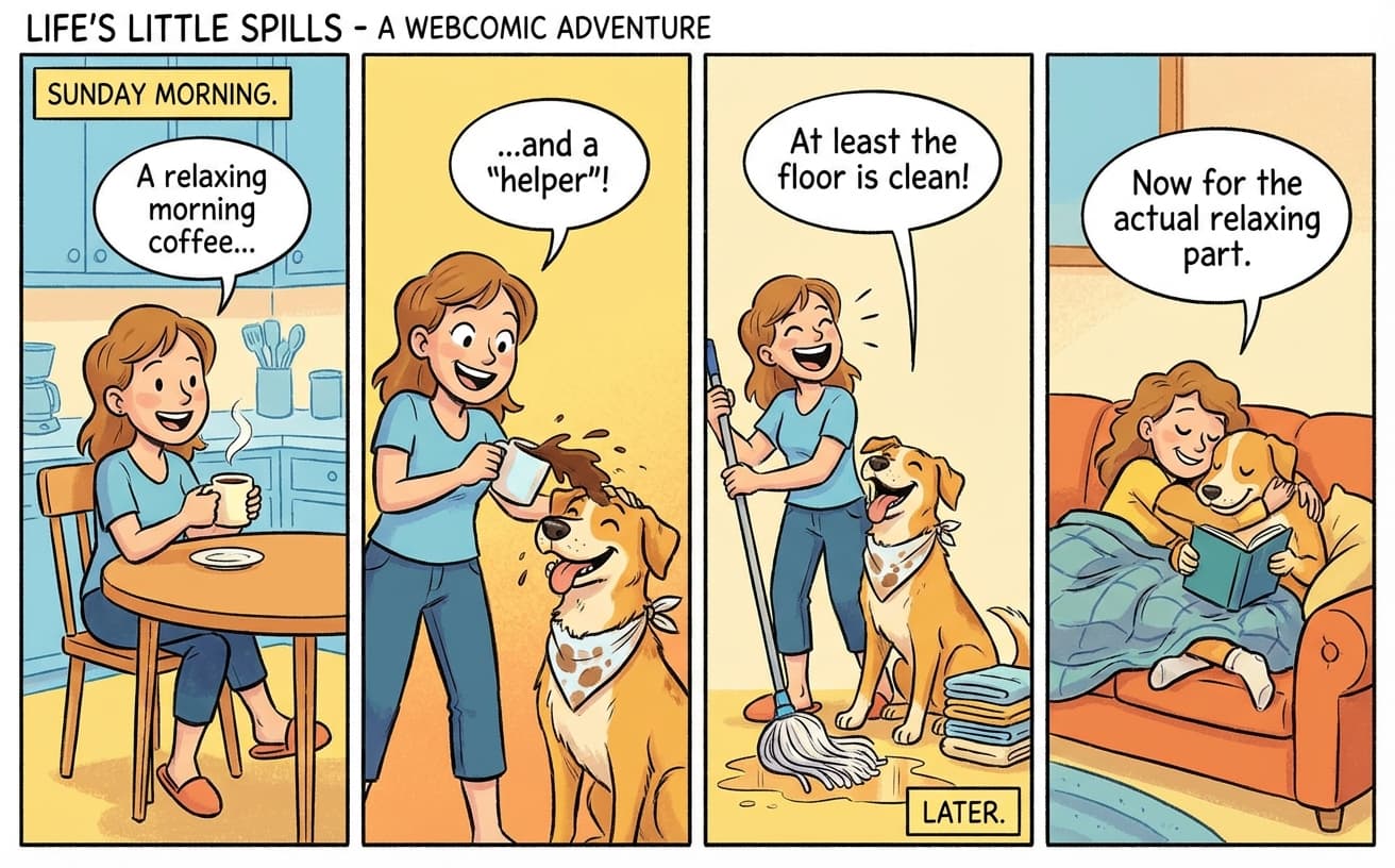 Quick Comic - AI-generated comic art style